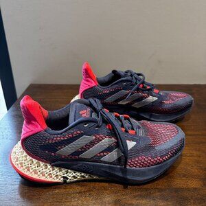 Adidas 4DFWD Running Shoes | Women’s Size 8 | Shadow Navy / Silver Metallic / Tu